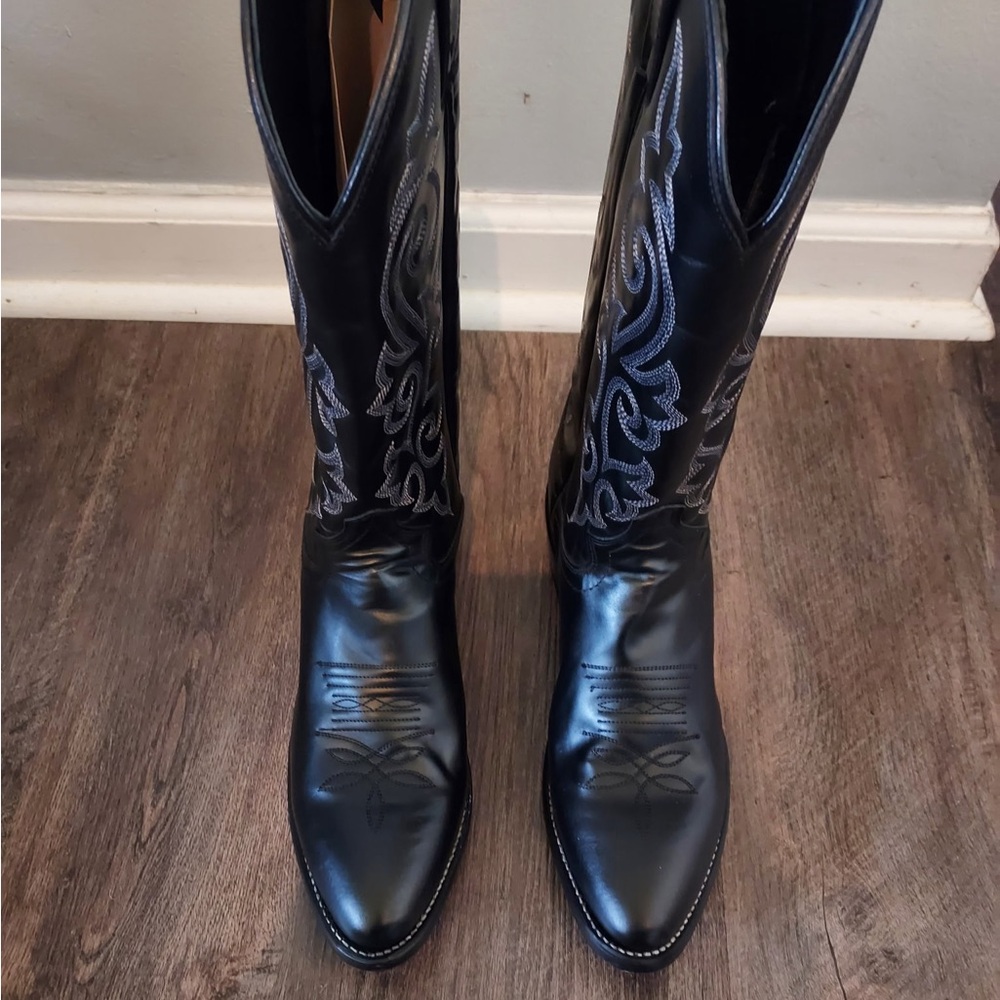 Justin Boots Black Cowboy & Western Boots